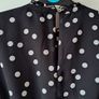 Black polka dot dress Image 6