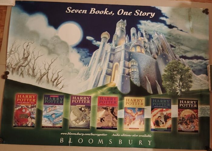 Harry Potter "7 Books, One Story" Complete Series Promotional Poster