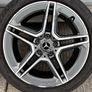 Genuine Mercedes AMG 18" Alloy Wheels - Continental Tyres Image 7