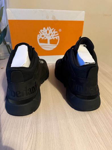 Timberland Sprint Trekker Mid Lace Sneaker (Jet Black) UK10