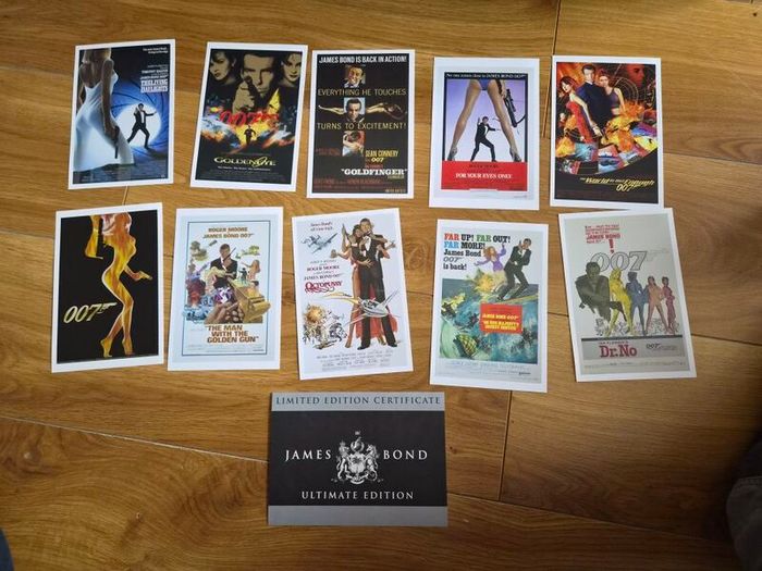 james bond dvd box set
