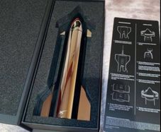 Space X Starship rocket flame jet torch 1:200 scale model