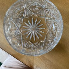 Violetta large crystal bowl