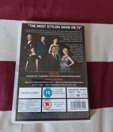 Mad Men: Seasons 1-4 DVD Boxsets. Price Includes Postage.