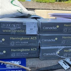 Herring bone flooring