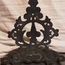 vintage cast iron/metal bird feeder/bath Image 2