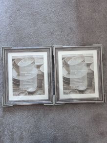 The Range Maison Antique Photo Frames Set of 2 Brand New