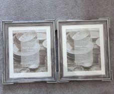 The Range Maison Antique Photo Frames Set of 2 Brand New