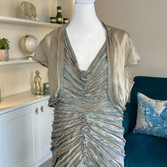 Elegant Ladies Special Occasion Dress with Bolero. Size UK 14 / EU 42