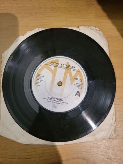 Supertramp Goodbye Stranger 7 inch Vinyl Single A and M Records 1979
