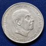 1966 Spain  100 Pesetas - Francisco Franco Silver coin Image 4