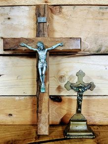 Vintage crucifixes