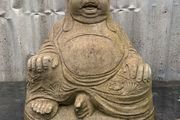 Reconstituted stone Buddha garden statue
