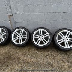 5x Audi 19" twin 5 spoke alloys (genuine)