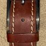 Solid Leather Trouser Belt,Long-123Cm Image 5