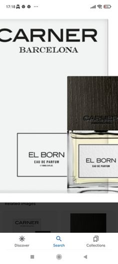 El Born Carner Barcelona for women and men 100 ml new