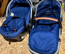 baby car seat and stroller