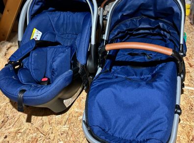 baby car seat and stroller