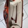 Genuine Leather Large Brown Holdall Image 2