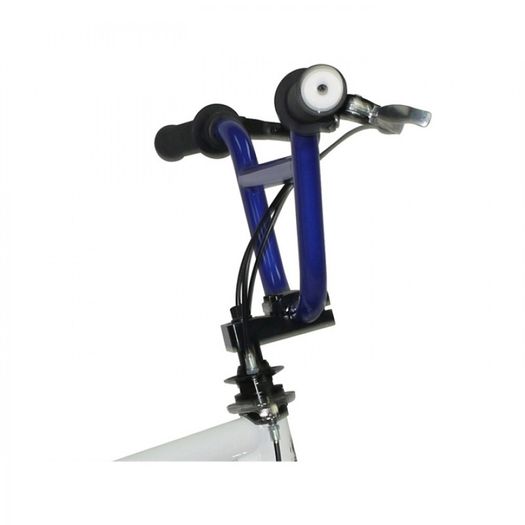 11" Rooster NO MERCY, 20" Wheel, White/Blue