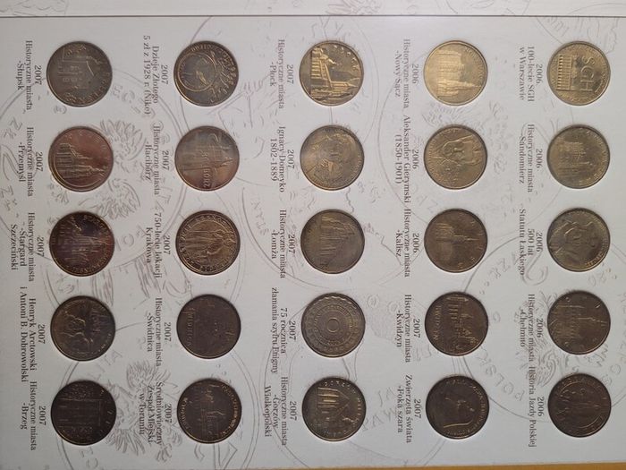 Asking price 440 euro. Poland Set of 2 zloty coin GOLD NORDIC 1995-2009 (103 pieces).