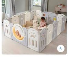 BeZou Sleepy Bear Activity Playpen