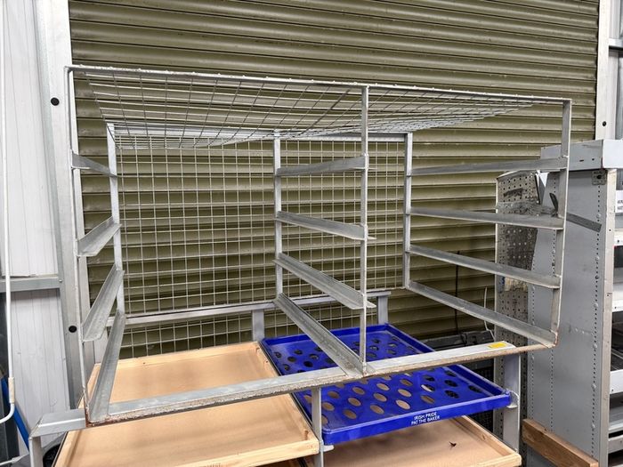Bread racks x 2, plus 8 boards for sale. E150 the lot.