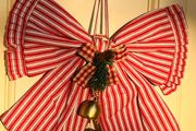 Large Hand Crafted Christmas Door Bow | Made to order
