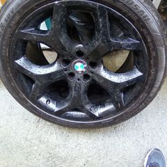 bmw 20' black alloy wheel