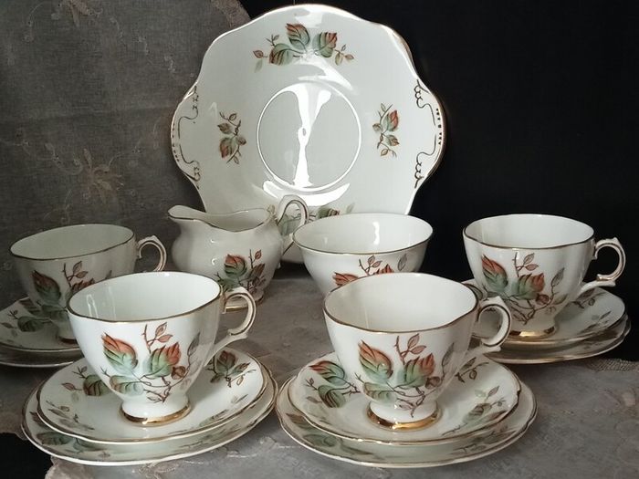 Royal Tara Fine Bone China Part Tea set