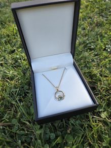 9ct Yellow Gold Claddagh Pendant & Chain