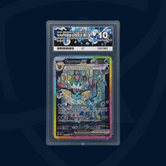 Pokemon Vaporeon EX 149 - ACE Graded 10 Gem Mint