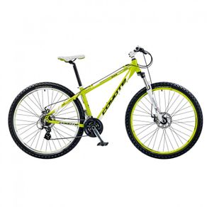 16" Coyote Freeway Gents Alloy FS Disc 29er, 21 Speed, Green/White