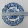 Lovely Vintage Blue and White 7.75 Inch Luncheon Plate By Enoch Wedgwood (Tunstall) Ltd, in the Lovely Cottagecore Style "Woodland" Pattern, Excellent Condition Image 3