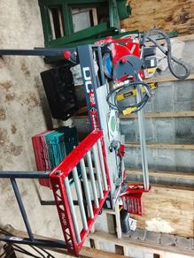 Rubi 110 wet saw with table