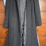 De La Creme Black Long Wool-Blend Hooded Coat - 10 Image 2