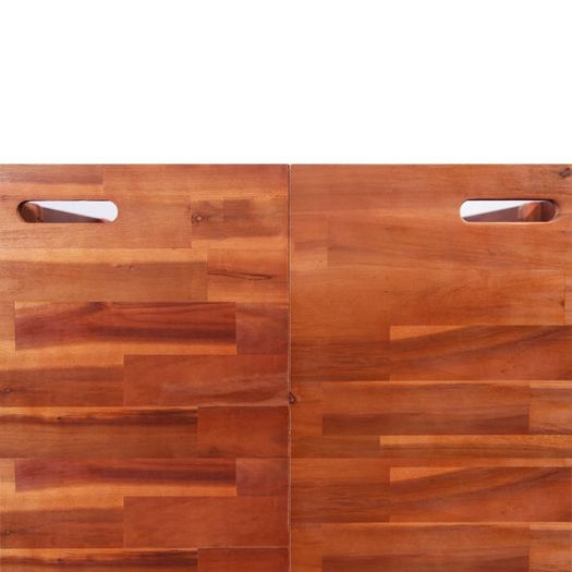 Garden Raised Bed Acacia Wood 100x100x100 cm