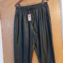 Gallery  Black PU Trousers.    S.14.   B.N.W.T. Image 2