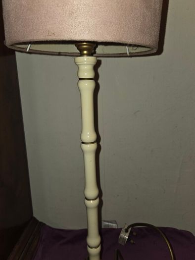 1960's Faux Bamboo Lamp