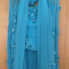 JOHN CHARLES LONDON Four Piece Separates Outfit    -  Crochet, Occasion Wear, Events, Mother of Bride Groom