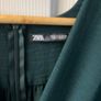 NEW Zara Forest Green Midi Dress - Size 12 / Size Large Image 4