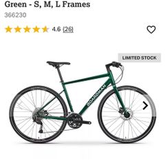 Boardman hybrid bike mens. Frame M