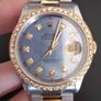 Rolex Oyster DateJust 18ct & S/S Diamond Watch Image 2