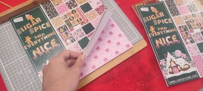 Christmas themed design pads (24)