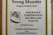 1991 Young Munster v St. Mary's College - AIL Division 1 Rugby Programme