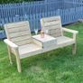 2 seater garden chair Image 2