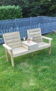 2 seater garden chair