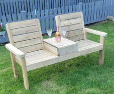 2 seater garden chair