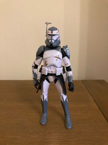 Star Wars black series Clone commander Wolffe