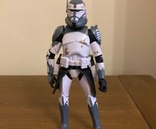Star Wars black series Clone commander Wolffe